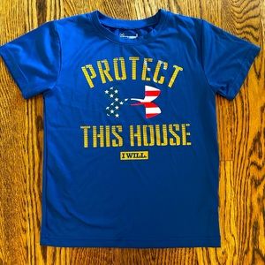 Boys dry fit Under Armour shirt